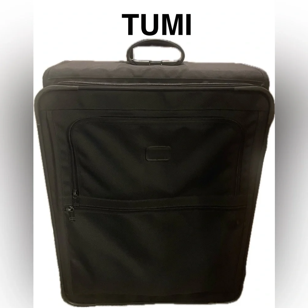 Tumi Black Soft-Sided Rolling Suitcase